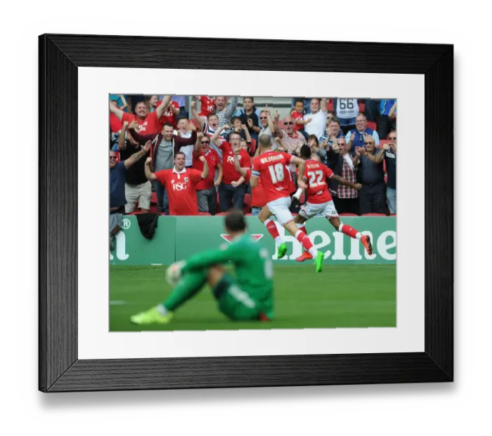 Framed Print : Jonathan Kodjia's Stunner: 1-0 for Bristol City Against Brentford, 2015 Framed Print : Jonathan Kodjia's Stunner: 1-0 for Bristol City Against Brentford, 2015