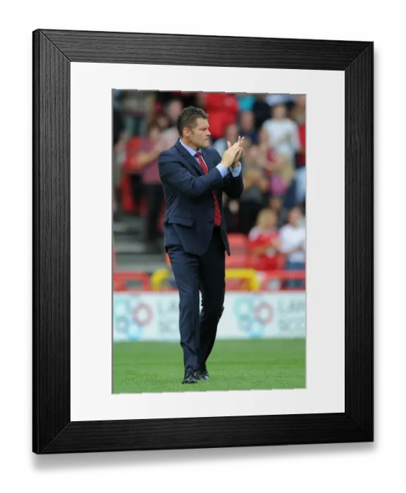 Framed Print : Steve Cotterill Leads Bristol City in Sky Bet Championship Clash Against Brentford Framed Print : Steve Cotterill Leads Bristol City in Sky Bet Championship Clash Against Brentford