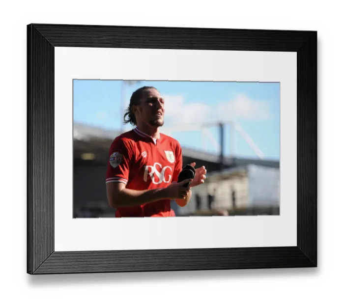 Framed Print : Bristol City vs Brentford: Luke Ayling in Action at Ashton Gate, Sky Bet Championship Framed Print : Bristol City vs Brentford: Luke Ayling in Action at Ashton Gate, Sky Bet Championship