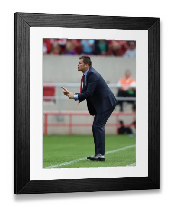 Framed Print : Steve Cotterill Leads Bristol City in Sky Bet Championship Clash Against Brentford Framed Print : Steve Cotterill Leads Bristol City in Sky Bet Championship Clash Against Brentford