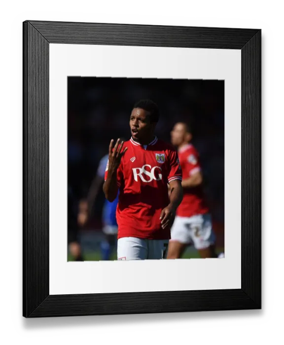 Framed Print : Bristol City vs Brentford: Korey Smith in Action at Ashton Gate Stadium, 2015 Framed Print : Bristol City vs Brentford: Korey Smith in Action at Ashton Gate Stadium, 2015