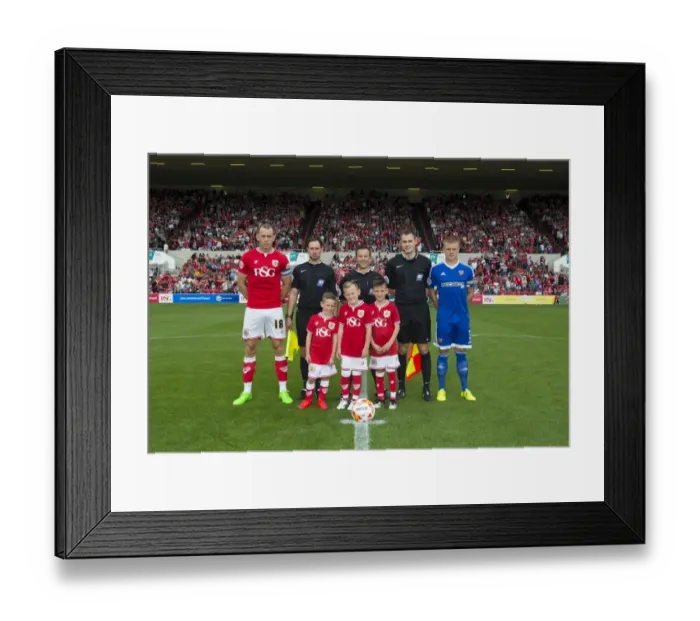 Framed Print : Bristol City vs Brentford: Exciting Championship Clash at Ashton Gate Framed Print : Bristol City vs Brentford: Exciting Championship Clash at Ashton Gate