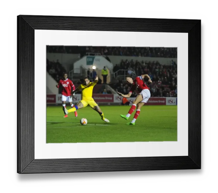Framed Print : Aaron Wilbraham's Shot: Bristol City vs Leeds United, Sky Bet Championship (19.08.2015) Framed Print : Aaron Wilbraham's Shot: Bristol City vs Leeds United, Sky Bet Championship (19.08.2015)