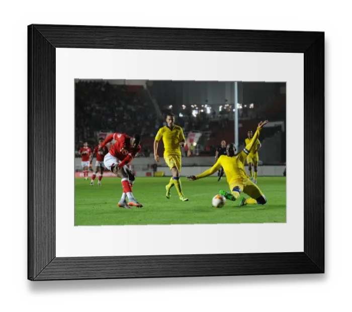 Framed Print : Bristol City's Kieran Agard Scores the Game-Changing Goal Against Leeds United in 2015 Framed Print : Bristol City's Kieran Agard Scores the Game-Changing Goal Against Leeds United in 2015