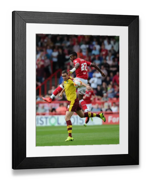 Framed Print : Bristol City v Burnley 290815 Framed Print : Bristol City v Burnley 290815