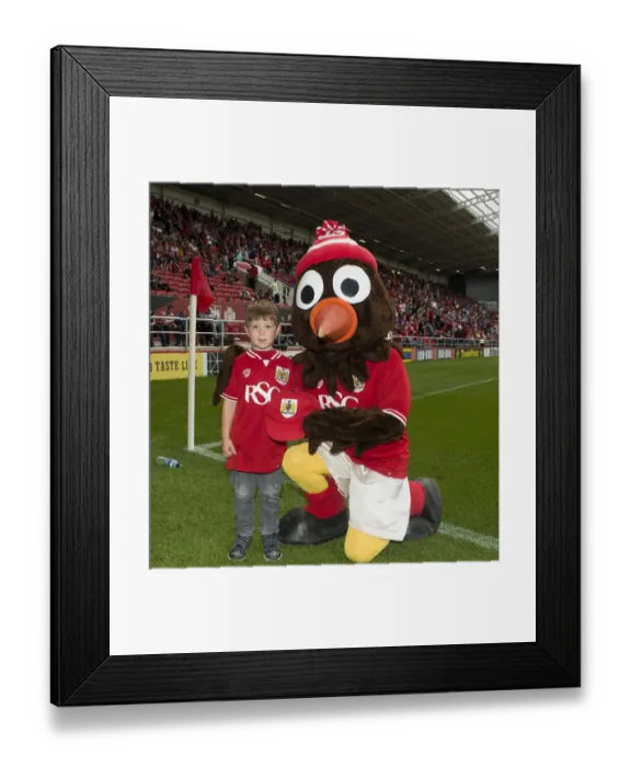 Framed Print : Sky Bet Championship Showdown: Burnley vs. Bristol City at Ashton Gate (August 2015)