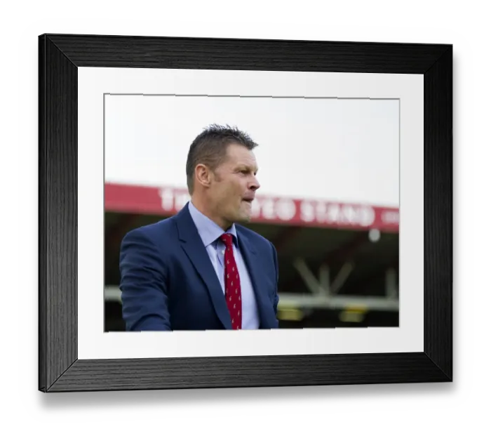 Framed Print : Steve Cotterill Leads Bristol City in Sky Bet Championship Clash Against Burnley at Ashton Gate, 2015 Framed Print : Steve Cotterill Leads Bristol City in Sky Bet Championship Clash Against Burnley at Ashton Gate, 2015