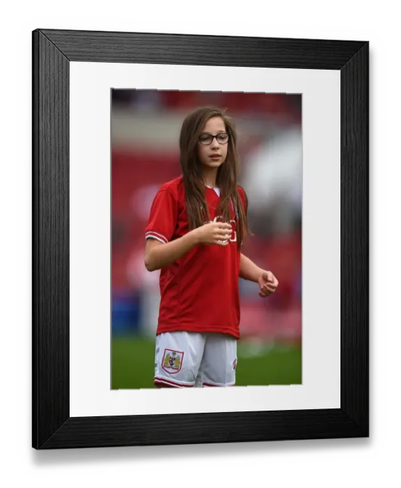 Framed Print : Sky Bet Championship Showdown: Bristol City vs Burnley at Ashton Gate (August 2015)