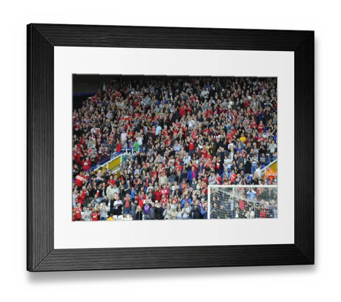 Framed Print : Seasons Greetings: The Sea of Bristol City Fans at St. Andrews Stadium (Birmingham City vs. Bristol City, 2015) Framed Print : Seasons Greetings: The Sea of Bristol City Fans at St. Andrews Stadium (Birmingham City vs. Bristol City, 2015)