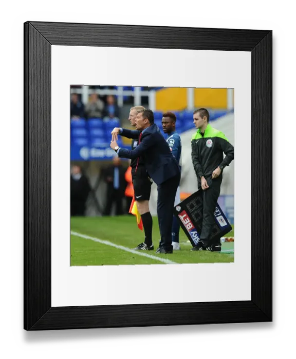 Framed Print : Steve Cotterill Leads Bristol City at St. Andrews, Birmingham Championship Match vs. Birmingham City - September 12, 2015 Framed Print : Steve Cotterill Leads Bristol City at St. Andrews, Birmingham Championship Match vs. Birmingham City - September 12, 2015