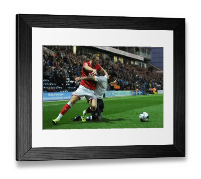 Framed Print : Bristol City v Preston North End 150915