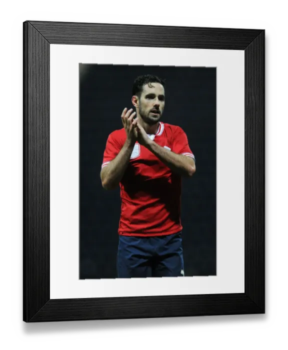 Framed Print : Greg Cunningham in Action: Bristol City vs Preston North End at Deepdale Stadium (2015) Framed Print : Greg Cunningham in Action: Bristol City vs Preston North End at Deepdale Stadium (2015)
