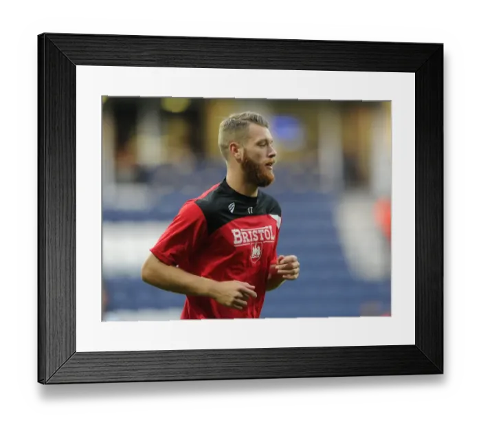 Framed Print : Bristol City's Nathan Baker in Action at Deepdale Stadium (Sky Bet Championship): Bristol City vs Preston North End Framed Print : Bristol City's Nathan Baker in Action at Deepdale Stadium (Sky Bet Championship): Bristol City vs Preston North End