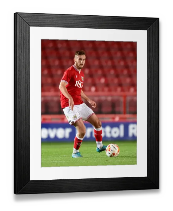 Framed Print : Billy Murphy in Action: U21 Clash at Ashton Gate Framed Print : Billy Murphy in Action: U21 Clash at Ashton Gate