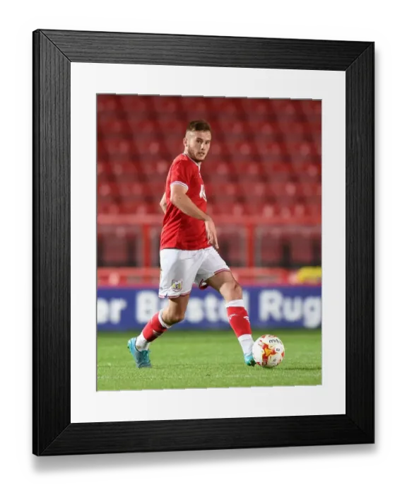 Framed Print : Billy Murphy in Action: U21 Clash at Ashton Gate