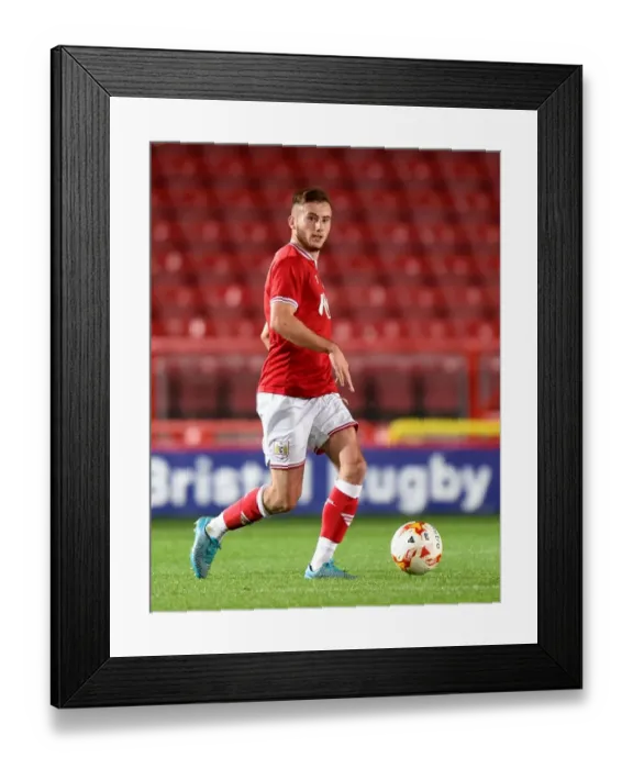 Framed Print : Billy Murphy in Action: U21 Clash at Ashton Gate Stadium Framed Print : Billy Murphy in Action: U21 Clash at Ashton Gate Stadium