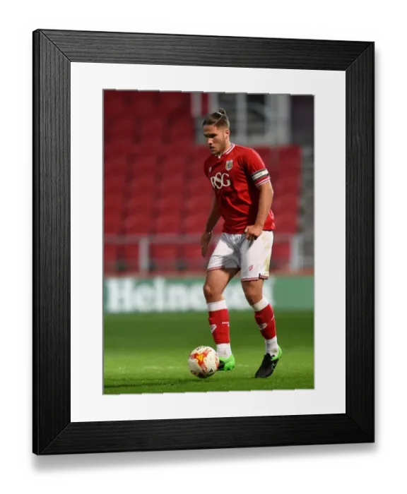 Framed Print : Bristol City's Jack Batten in Action against Sheffield Wednesday U21 at Ashton Gate Stadium Framed Print : Bristol City's Jack Batten in Action against Sheffield Wednesday U21 at Ashton Gate Stadium