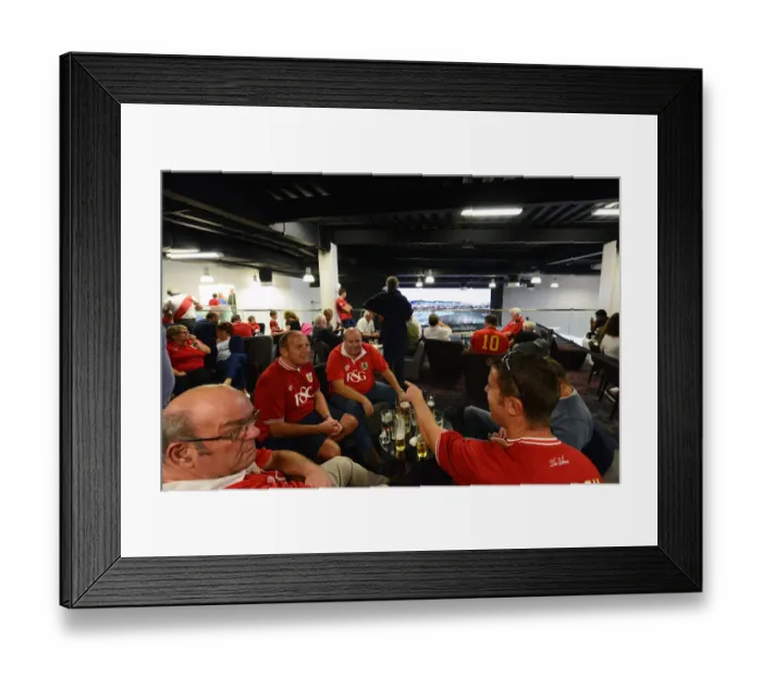 Framed Print : Bristol City FC: A Sea of Supporters at Ashton Gate's Sports Bar and Grill During the Sky Bet Championship Match Against Reading Framed Print : Bristol City FC: A Sea of Supporters at Ashton Gate's Sports Bar and Grill During the Sky Bet Championship Match Against Reading