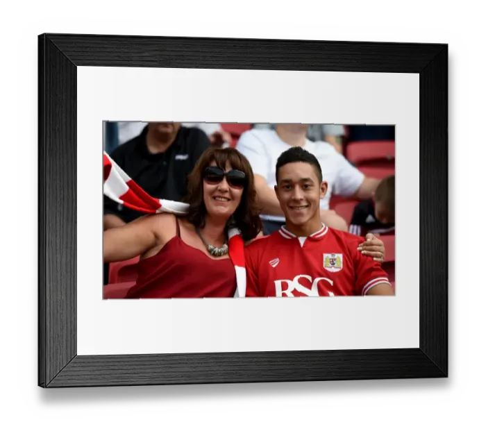 Framed Print : Crowds Pack Ashton Gate Stadium for Intense Sky Bet Championship Clash: Bristol City vs. Reading, September 2015