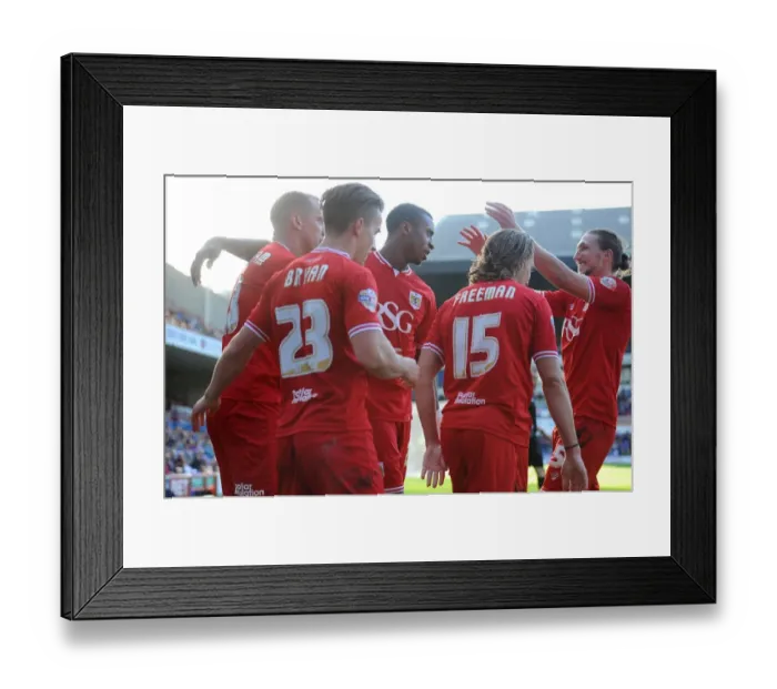 Framed Print : Bristol City's Jonathan Kodjia Celebrates Goal Against Ipswich Town, Sky Bet Championship 2015 Framed Print : Bristol City's Jonathan Kodjia Celebrates Goal Against Ipswich Town, Sky Bet Championship 2015