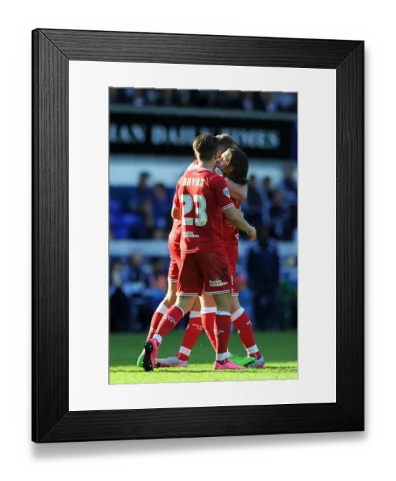 Framed Print : Luke Freeman's Dramatic Equalizer: A Thrilling Moment for Bristol City at Ipswich Town Framed Print : Luke Freeman's Dramatic Equalizer: A Thrilling Moment for Bristol City at Ipswich Town