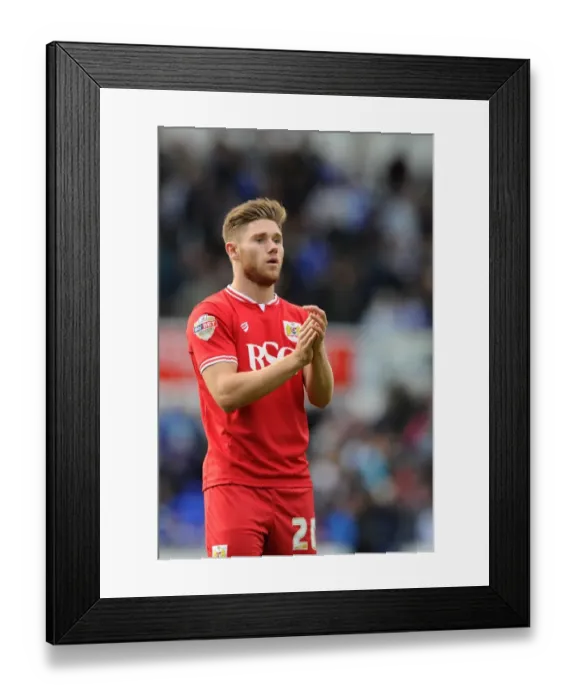 Framed Print : Wes Burns in Action for Bristol City against Ipswich Town, Sky Bet Championship 2015 Framed Print : Wes Burns in Action for Bristol City against Ipswich Town, Sky Bet Championship 2015