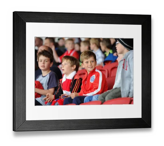 Framed Print : Bristol City Fans Watch Intently During Match Against MK Dons, Ashton Gate, October 2015 Framed Print : Bristol City Fans Watch Intently During Match Against MK Dons, Ashton Gate, October 2015