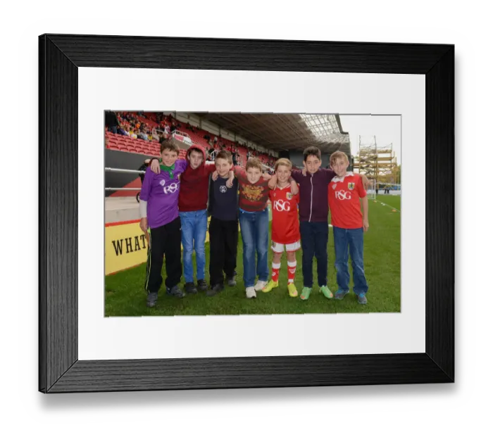 Framed Print : Bristol City Squad: Group Photo vs MK Dons (Sky Bet Championship, October 2015)