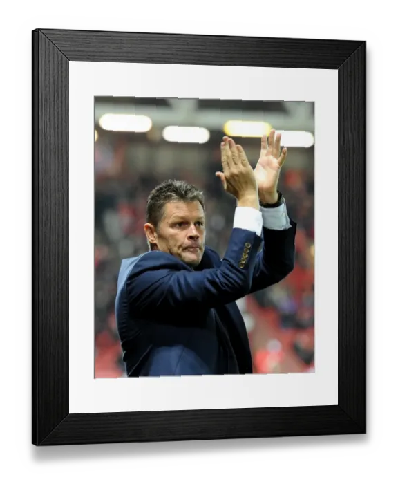 Framed Print : Steve Cotterill Leads Bristol City Against Nottingham Forest in Sky Bet Championship Clash at Ashton Gate Framed Print : Steve Cotterill Leads Bristol City Against Nottingham Forest in Sky Bet Championship Clash at Ashton Gate