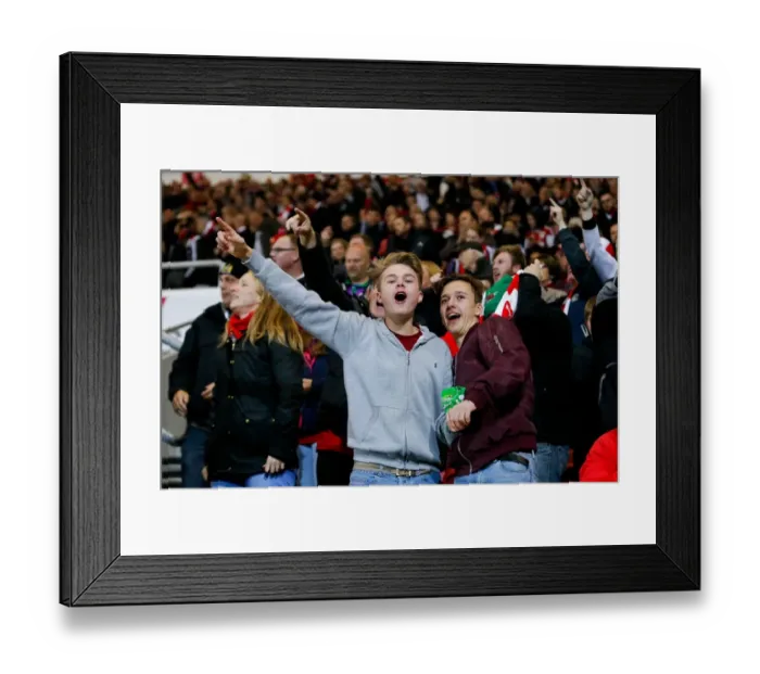 Framed Print : Bristol City's Aaron Wilbraham Scores First Goal: Celebration at Ashton Gate Stadium