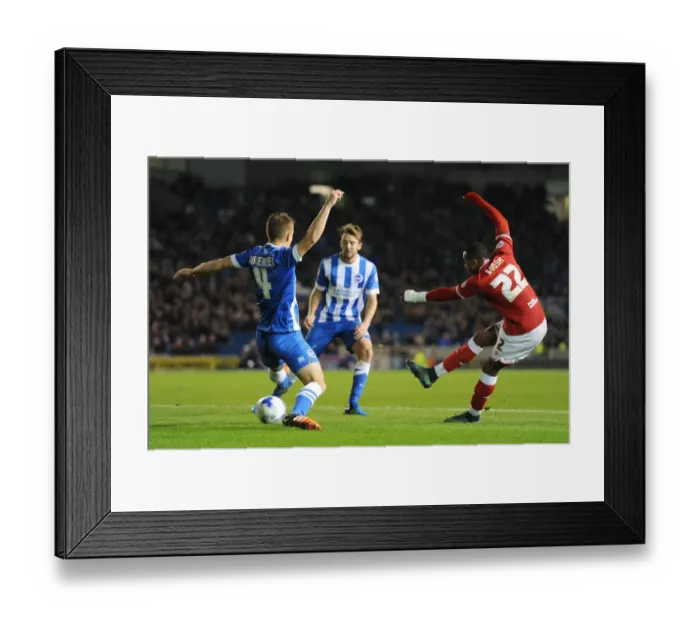 Framed Print : Jonathan Kodjia's Strike: Brighton vs. Bristol City Championship Showdown, 2015 Framed Print : Jonathan Kodjia's Strike: Brighton vs. Bristol City Championship Showdown, 2015
