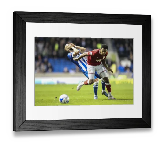 Framed Print : Korey Smith Clashes with Bruno Saltor: Intense Moment from Brighton vs. Bristol City Championship Match, 2015 Framed Print : Korey Smith Clashes with Bruno Saltor: Intense Moment from Brighton vs. Bristol City Championship Match, 2015