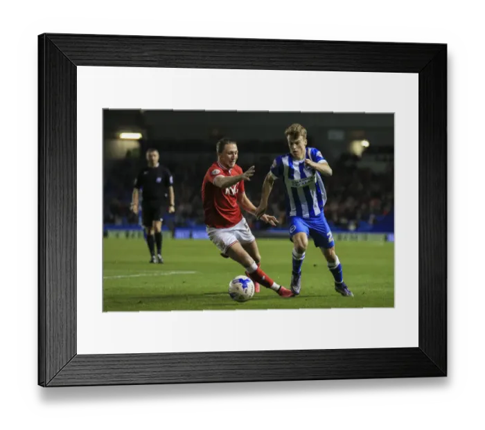 Framed Print : Solly March Threatens Bristol City: Tense Moment at Brighton's Amex Stadium, 2015 Framed Print : Solly March Threatens Bristol City: Tense Moment at Brighton's Amex Stadium, 2015