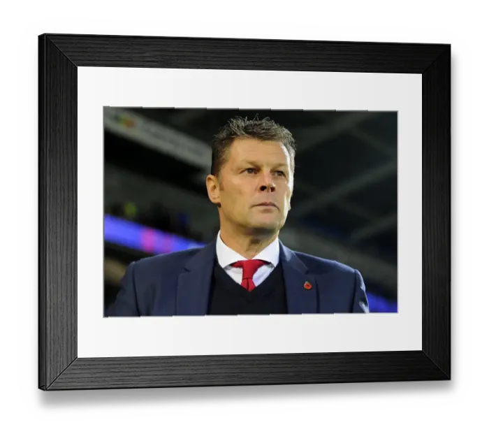 Framed Print : Steve Cotterill at the Helm: Bristol City vs Cardiff City, Cardiff Stadium, 2015 Framed Print : Steve Cotterill at the Helm: Bristol City vs Cardiff City, Cardiff Stadium, 2015