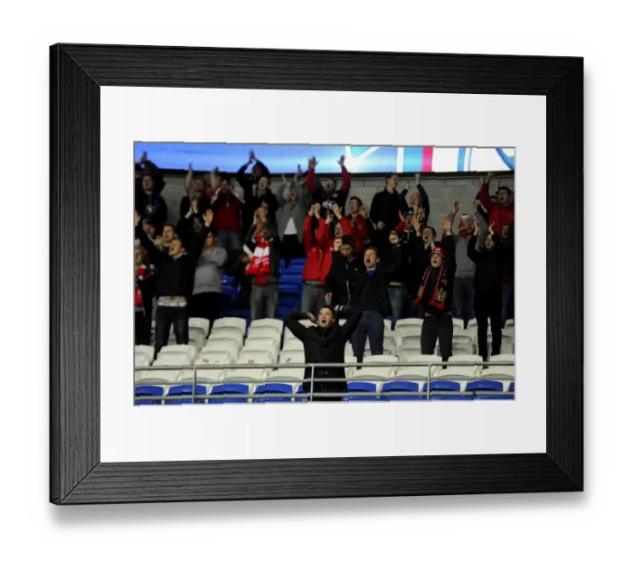Framed Print : Sea of Passion: Cardiff City Stadium's Epic Showdown between Cardiff City and Bristol City Fans, 2015 Framed Print : Sea of Passion: Cardiff City Stadium's Epic Showdown between Cardiff City and Bristol City Fans, 2015