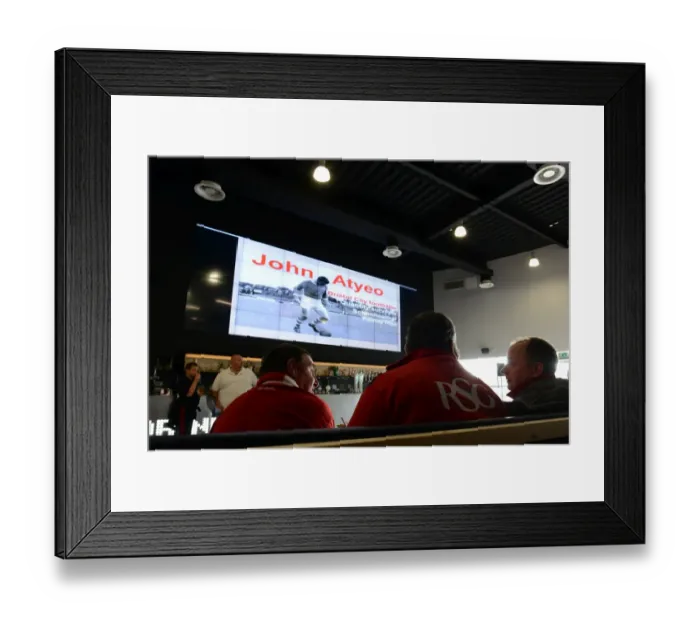 Framed Print : Unveiling of the New John Atyeo Bronze Icon Statue at Ashton Gate - Bristol City vs. Fulham, 2015 Framed Print : Unveiling of the New John Atyeo Bronze Icon Statue at Ashton Gate - Bristol City vs. Fulham, 2015