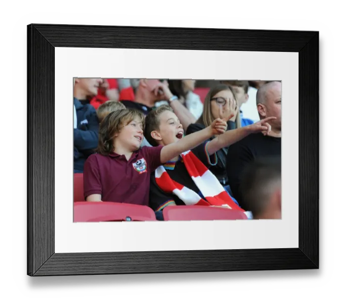 Framed Print : Intense Showdown: Bristol City vs. Fulham at Ashton Gate, Sky Bet Championship Framed Print : Intense Showdown: Bristol City vs. Fulham at Ashton Gate, Sky Bet Championship