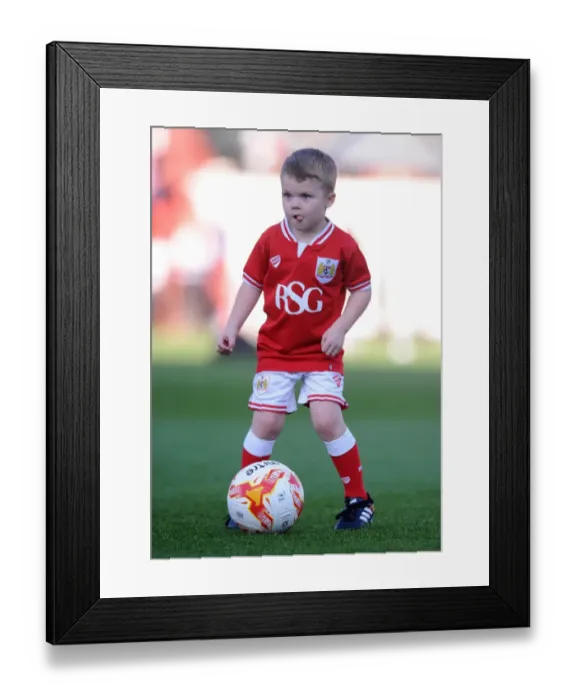 Framed Print : Clash at Ashton Gate: Bristol City vs Fulham, October 2015