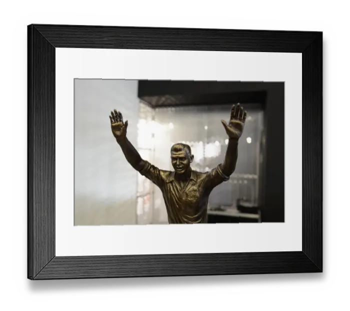 Framed Print : Unveiling of the John Atyeo Statue: A Special Moment in Bristol City Football Club History