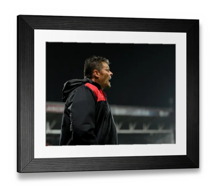 Framed Print : Steve Cotterill Shouts Instructions at Ashton Gate: Bristol City vs. Wolverhampton Wanderers, Sky Bet Championship (03 / 11 / 2015) Framed Print : Steve Cotterill Shouts Instructions at Ashton Gate: Bristol City vs. Wolverhampton Wanderers, Sky Bet Championship (03 / 11 / 2015)