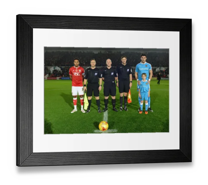 Framed Print : Sky Bet Championship Showdown: Bristol City vs Wolves at Ashton Gate