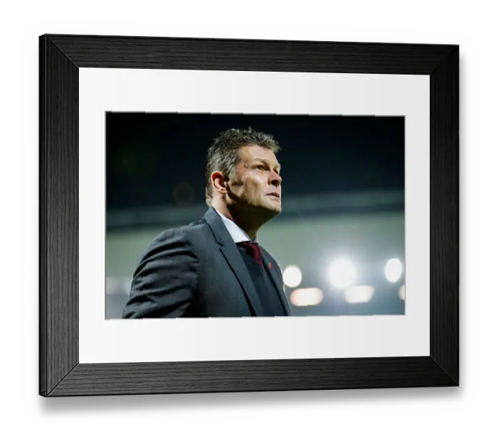 Framed Print : Steve Cotterill Watches as Bristol City Takes on Wolves in Sky Bet Championship (03 November 2015) Framed Print : Steve Cotterill Watches as Bristol City Takes on Wolves in Sky Bet Championship (03 November 2015)