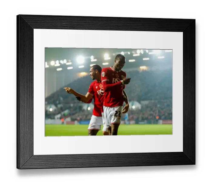 Framed Print : Bristol City's Dramatic Half-Time Goal: Jonathan Kodjia Scores Against Wolves in Sky Bet Championship Framed Print : Bristol City's Dramatic Half-Time Goal: Jonathan Kodjia Scores Against Wolves in Sky Bet Championship