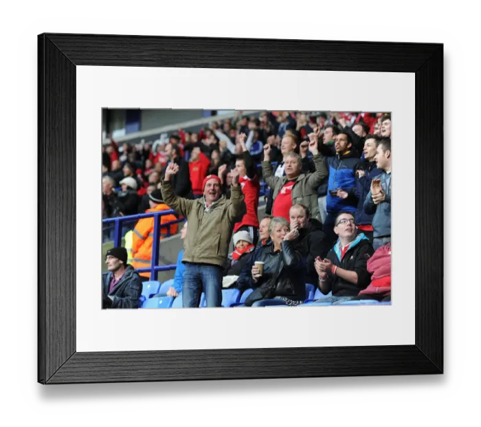 Framed Print : Bristol City's Frank Fielding Saves Penalty from Shola Ameobi: Fans Celebrate at Macron Stadium (Bolton Wanderers vs. Bristol City, Sky Bet Championship) Framed Print : Bristol City's Frank Fielding Saves Penalty from Shola Ameobi: Fans Celebrate at Macron Stadium (Bolton Wanderers vs. Bristol City, Sky Bet Championship)