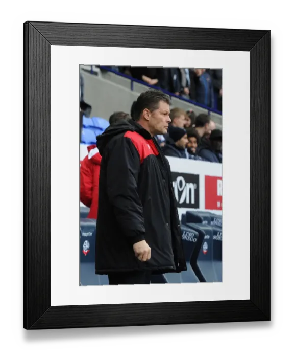 Framed Print : Steve Cotterill Leads Bristol City at Macron Stadium against Bolton Wanderers, Sky Bet Championship (07 / 11 / 2015) Framed Print : Steve Cotterill Leads Bristol City at Macron Stadium against Bolton Wanderers, Sky Bet Championship (07 / 11 / 2015)