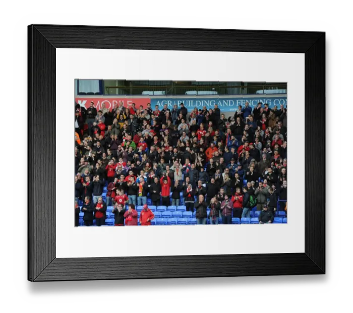Framed Print : Bristol City Fans Rally at Macron Stadium: Sky Bet Championship Clash with Bolton Wanderers Framed Print : Bristol City Fans Rally at Macron Stadium: Sky Bet Championship Clash with Bolton Wanderers