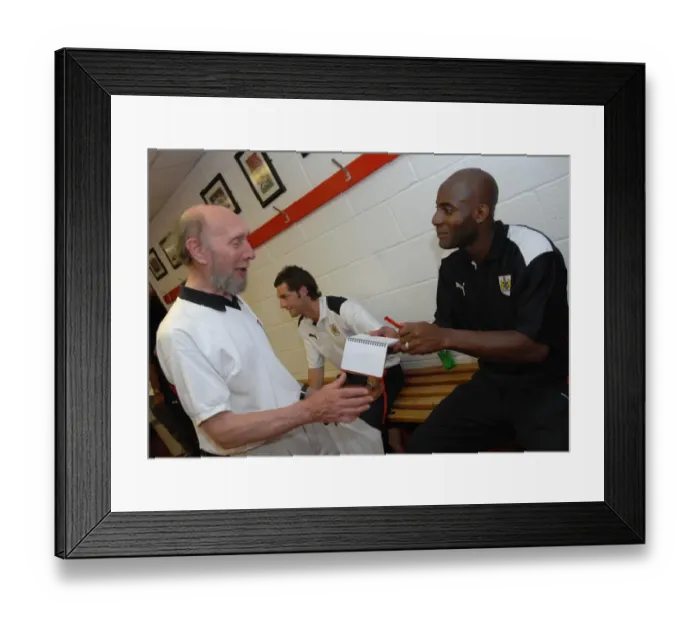 Framed Print : Bristol City FC Open Day: First Team Season 08-09