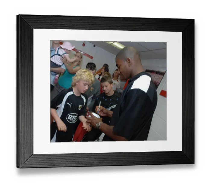 Framed Print : Bristol City FC 08-09 Season Open Day: Meeting the First Team Framed Print : Bristol City FC 08-09 Season Open Day: Meeting the First Team