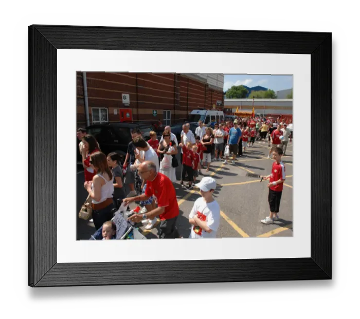Framed Print : Bristol City FC Open Day: First Team Season 8-9
