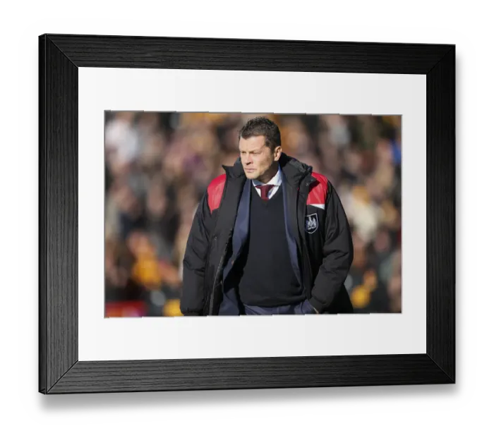 Framed Print : Steve Cotterill Leads Bristol City Against Hull City, Sky Bet Championship 2015